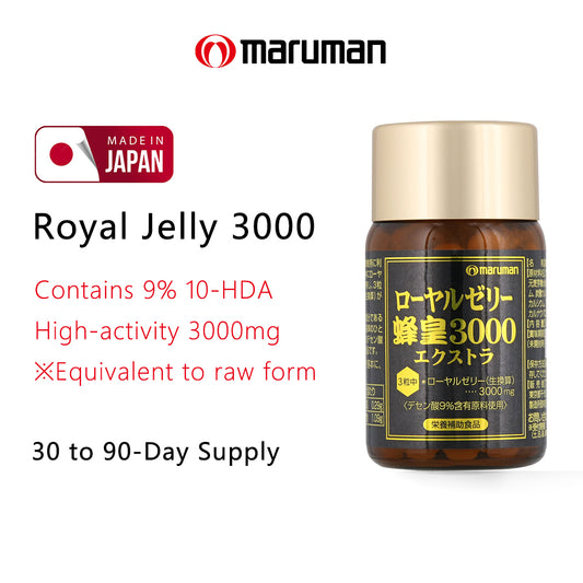 maruman Royal Jelly Bee King 3000 Extra 90 Tablets for 30 to 90 days Japan Supplement (not capsule)